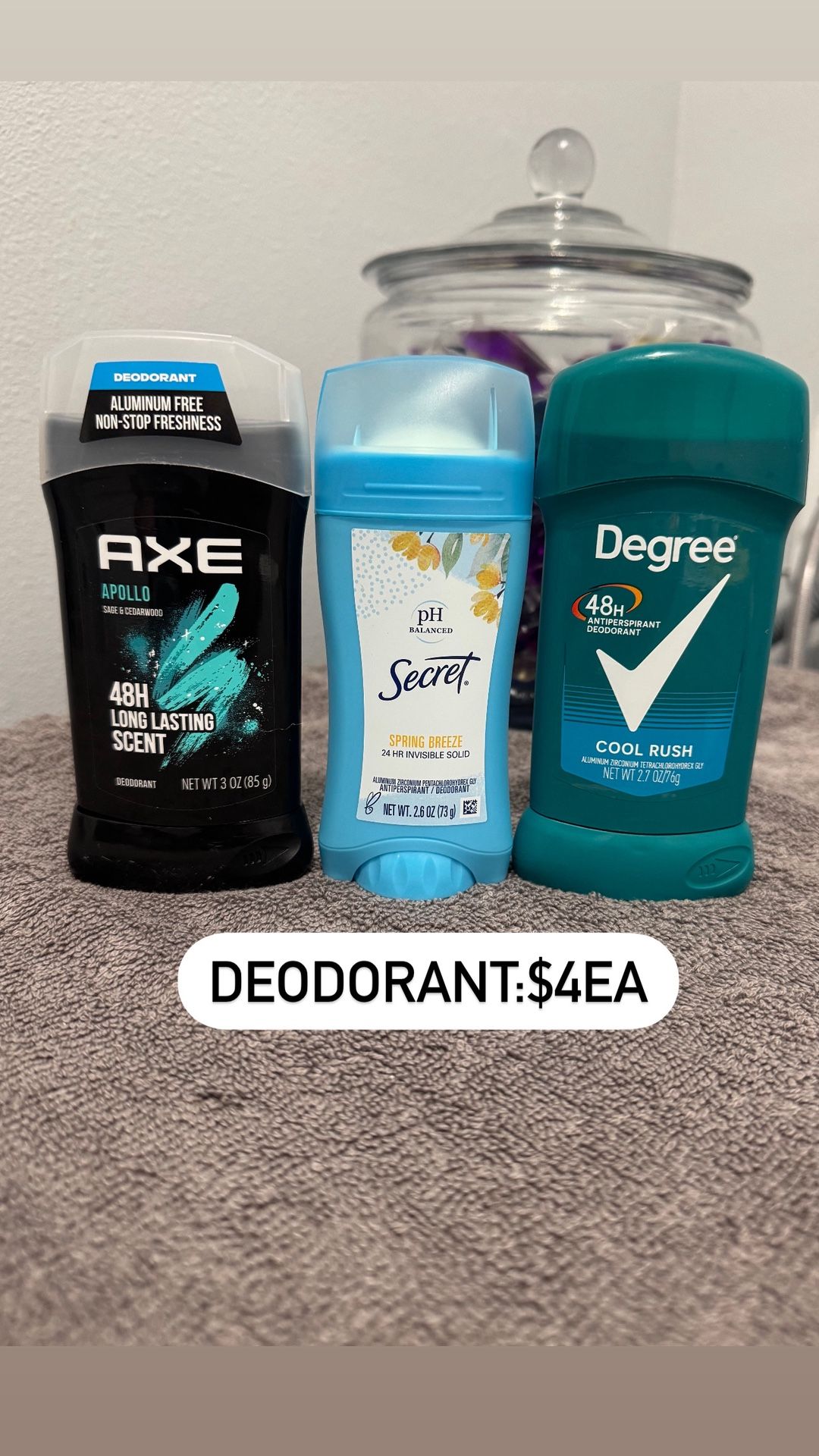 Deodorants