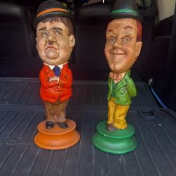 Laurel and Hardy statues