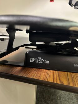 Standing Desk Converter (VARIDESK) – Sit/Stand Workstation – Must Go