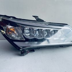 2014-2016 ACURA MDX RH RIGHT PASSENGER SIDE HEADLIGHT  LED OEM