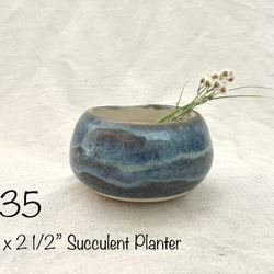 Handmade Ceramic Succulent Planter 