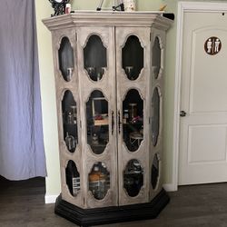 Antique Cabinet (Has Light) 