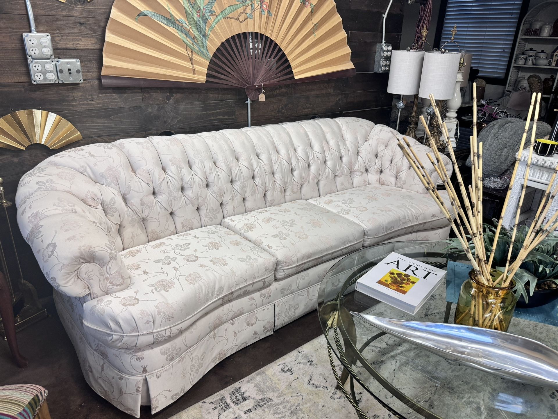 Vintage Chesterfield Sofa Couch