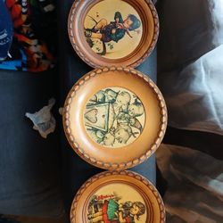 Music Wooden Plates 