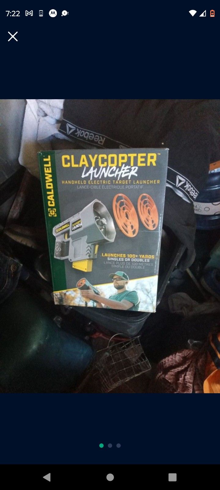 Brand New Clay Launcher Shoot Targets In Air About 100 Plus Yards 