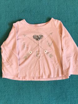 Adorable love sign cotton blouse size 24 months