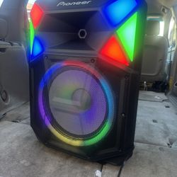 Pioneer Ultimate Party Speaker - 700 Watts, Stand, Wheels, Bluetooth, Mic/ Dj Ready