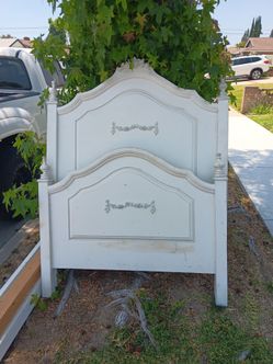 Bed headboard and footboard queen headboards  leather and gray