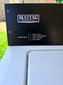 Maytag  commercial washer