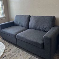 Gray Fabric Couch 