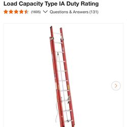 20 ft Fiberglass ladder