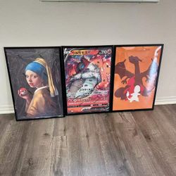 Pokémon wall Art $30 For All