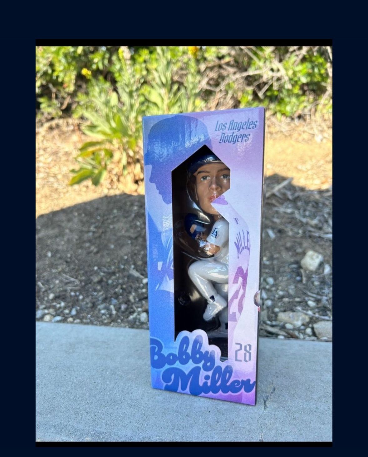 Bobby Miller Bobblehead Dodgers 2024