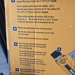 Bostitch floor nailer