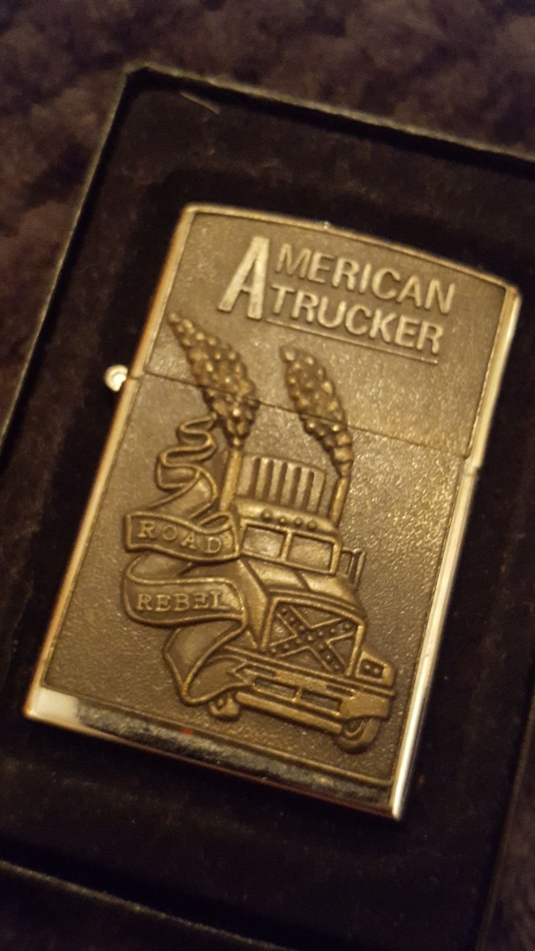 American Trucker Zippo Lighter