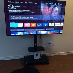 Salen My 65 Inch TCL Comes With Mounts, Tv Stand, Remote Plus Tv Legs 300$ Firm For Everything 