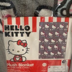 Hello Kitty Twin Size Blanket 