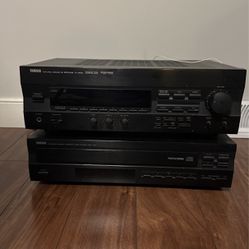 Yamaha Home Theater Receiver & 5 CD Player