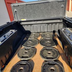 Olympic Weight Plates 45lbs, 25lbs, 10lbs, 5lbs