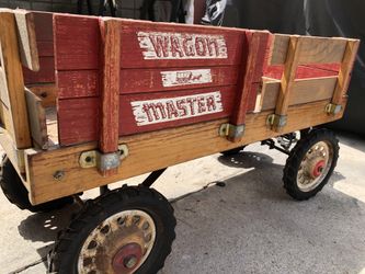 Child red wagon 1960 Wagon Master