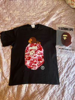 BAPE Pink Camo Ape Head T-Shirt 🦍🌸