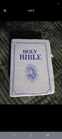 Bible plushie