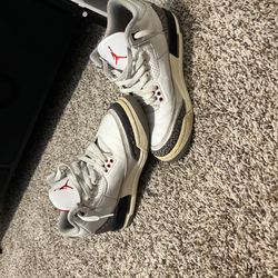 Jordan 3 White Cement 
