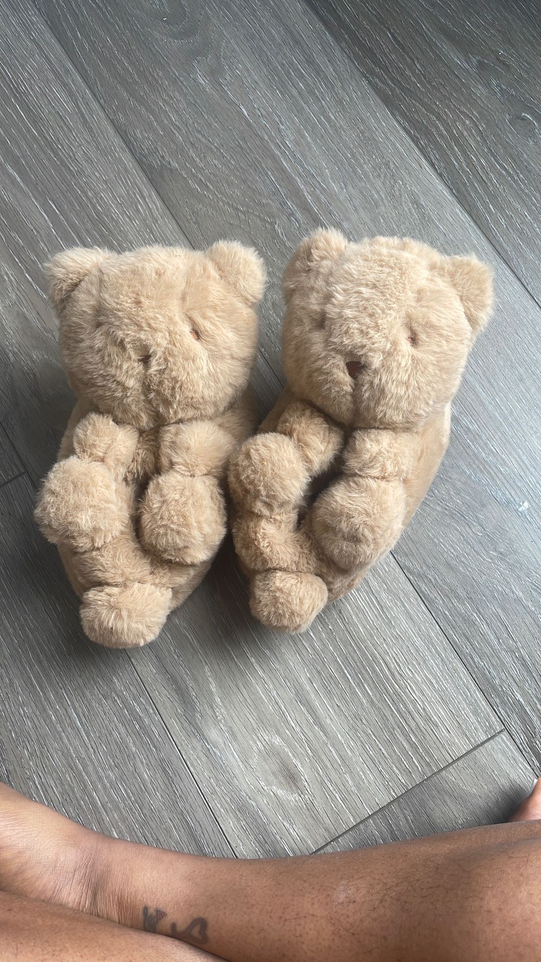 Teddy Bear Slippers (kids)