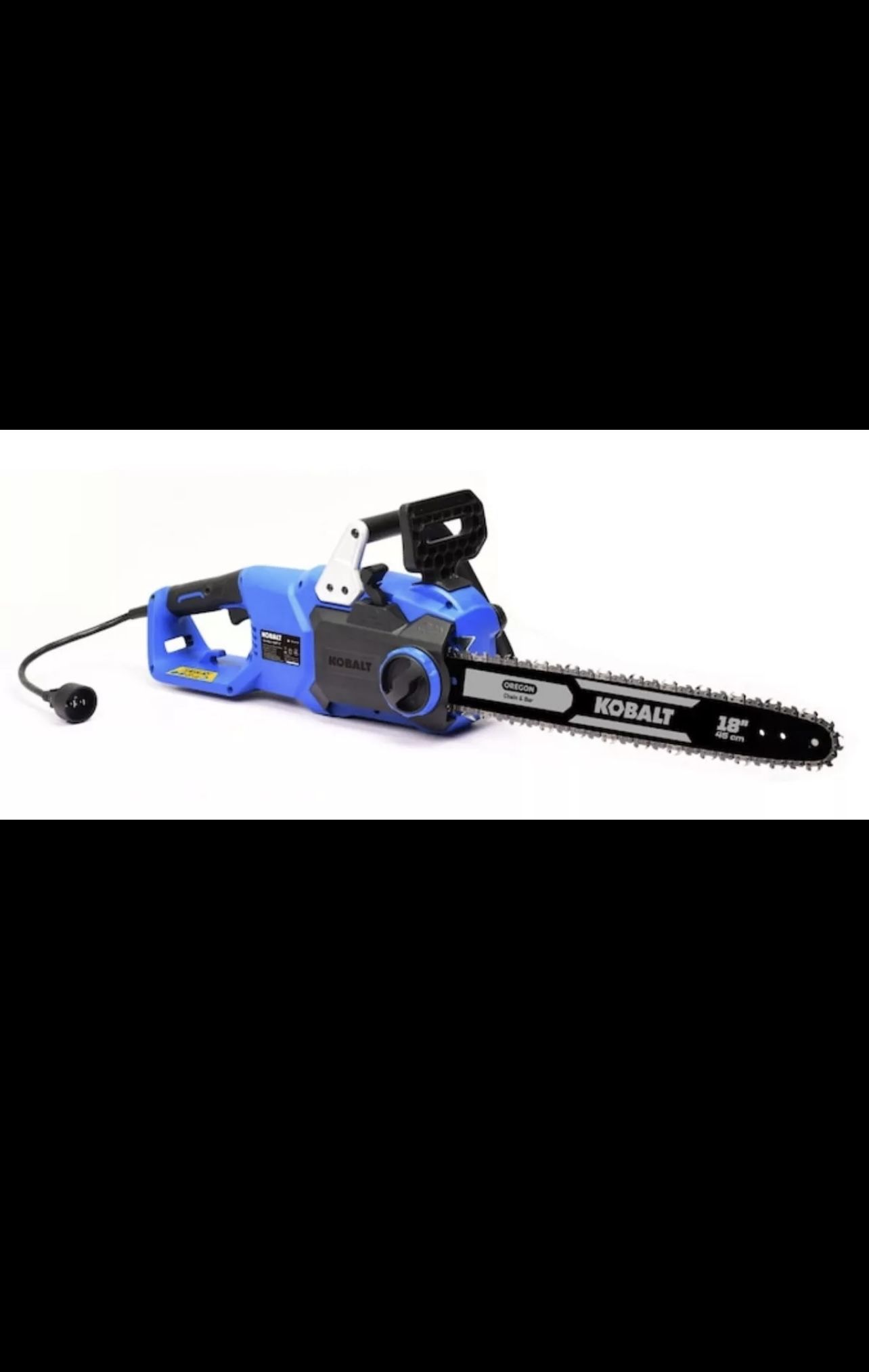 Kobalt A011038 18in Corded Electric 15 Amp Chainsaw for Sale in