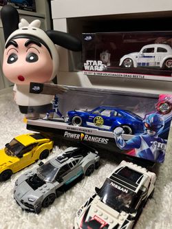 Jada Power Rangers Blue Ranger & 1974 Mazda RX-3 Die-Cast Set