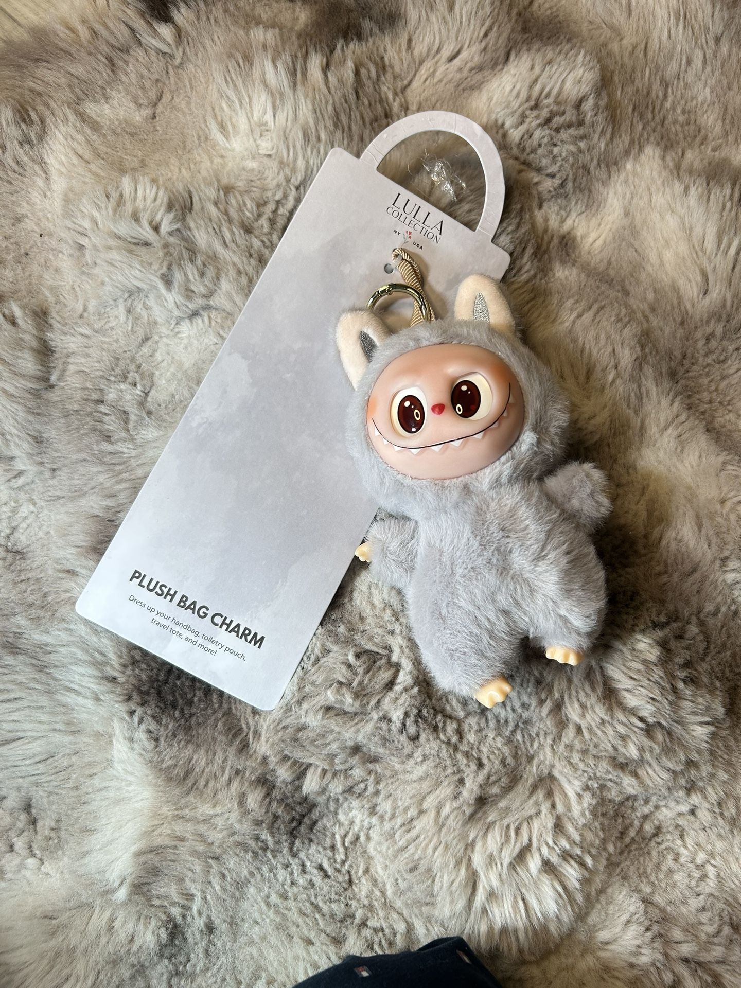 Labubu PLUSH bag Charm