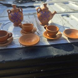 Clay Tea Cup Set