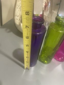 Color Glass Bottles