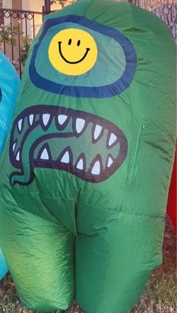 Inflatable Among Us Costume – kid size