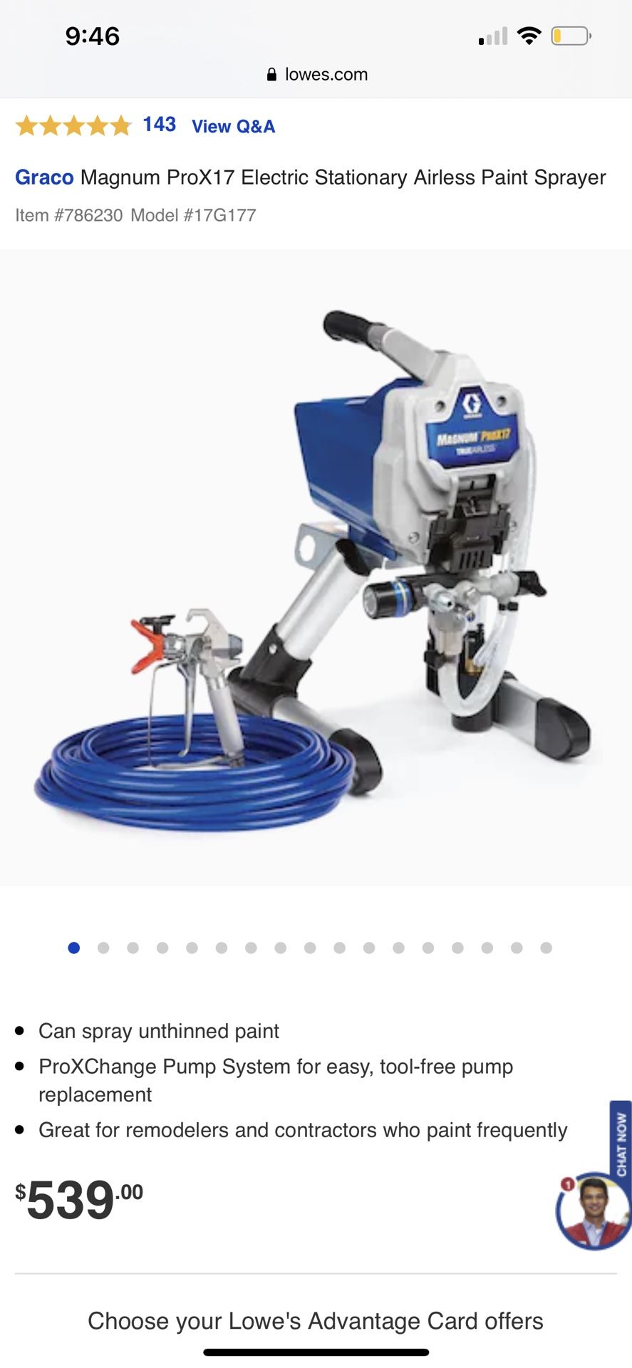 Graco Magnum PRO X17