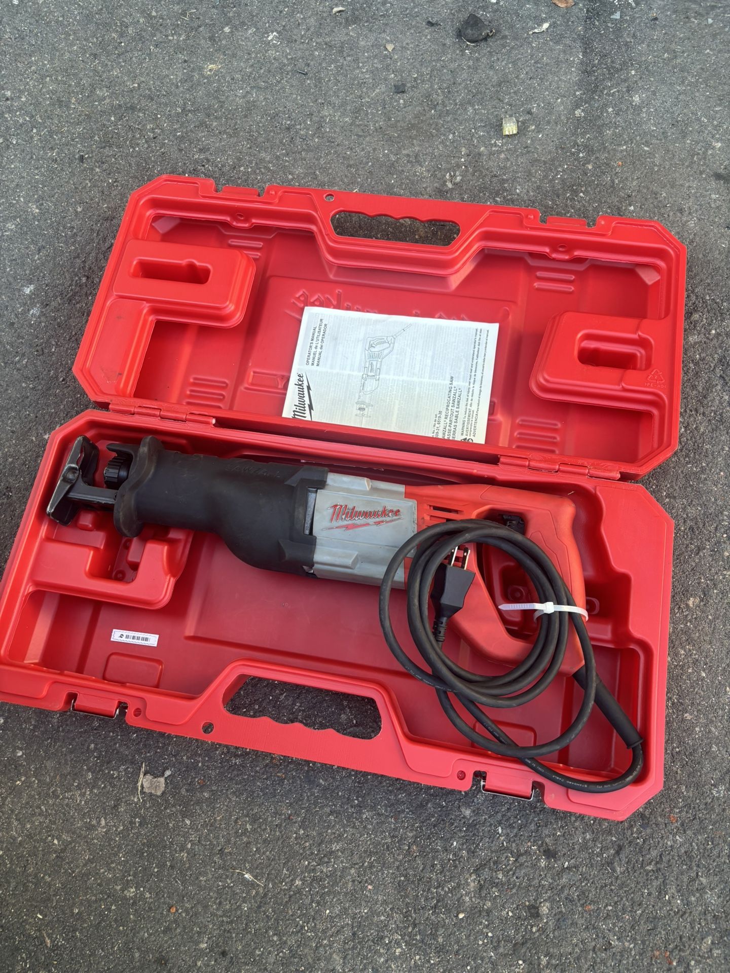 Milwaukee 12 amp Sawzall $70 Firm On Price