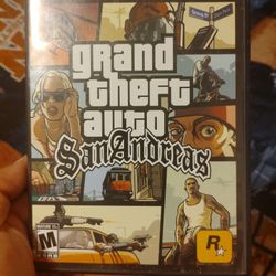 Used Grand Theft Auto San Andreas Game