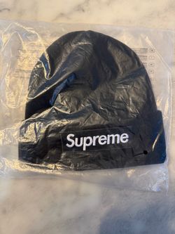Supreme Black Box Logo Beanie New