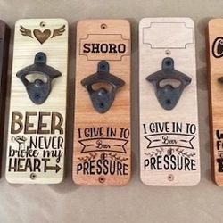 Last Minute Christmas GiftCustom Bottle Openers