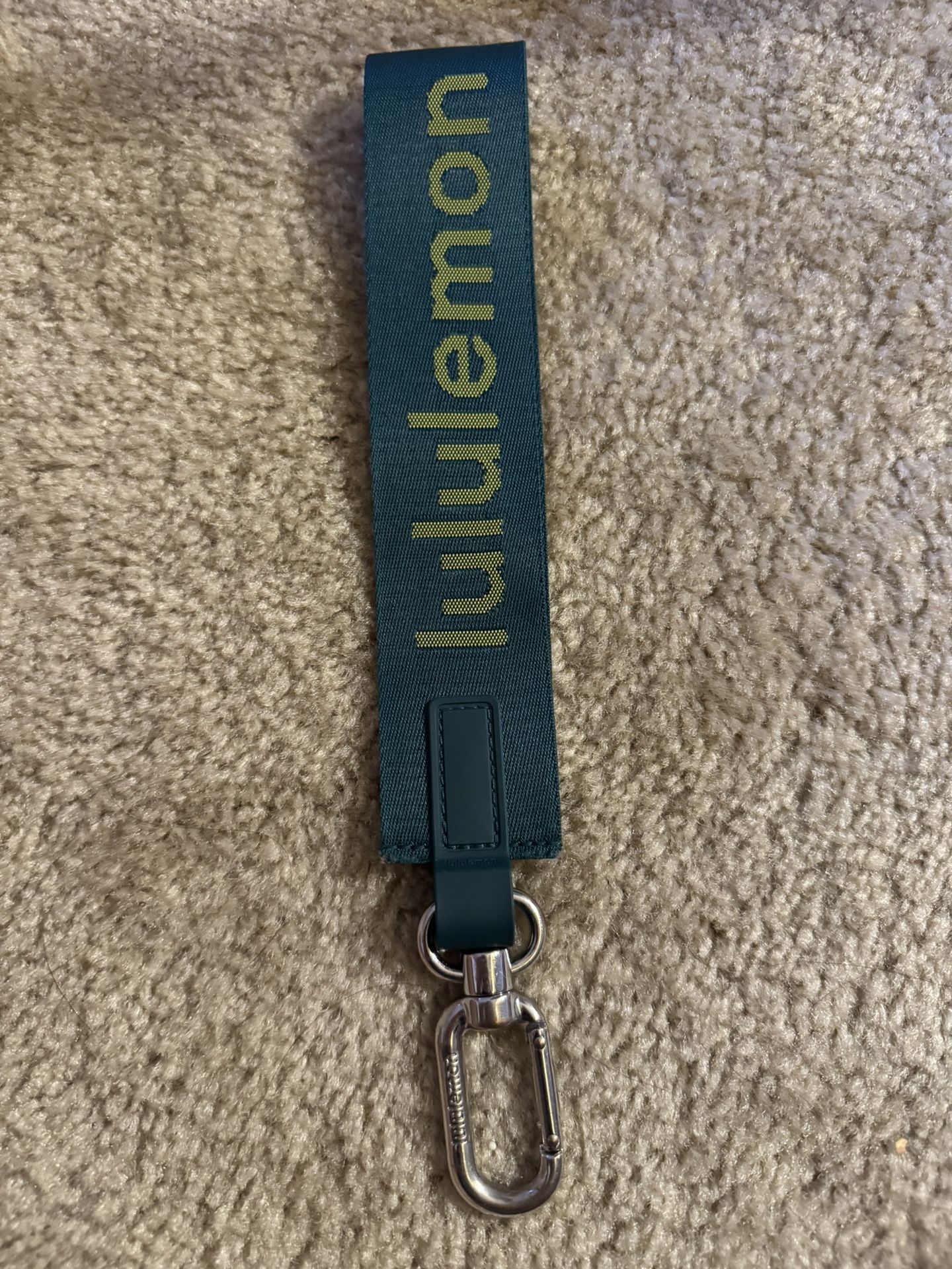 Lululemon Never Lost Keychain 