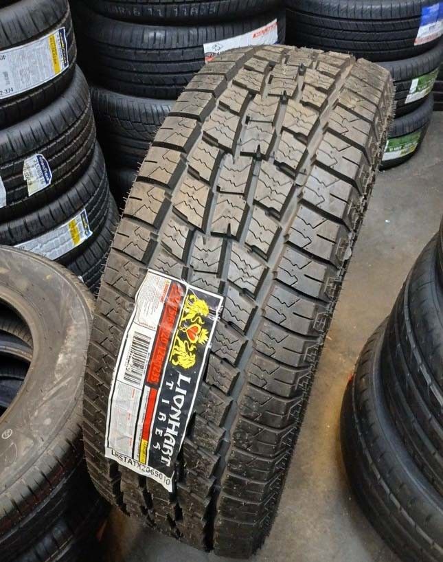 4 New Tires 275/65/20 Lion Hart Tires