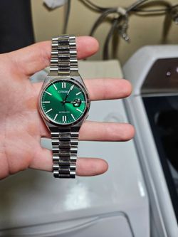 Citizen tsuyosa green dial
