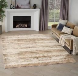 7'10” x 9'10” Nourison Briar Area Rug - Holly