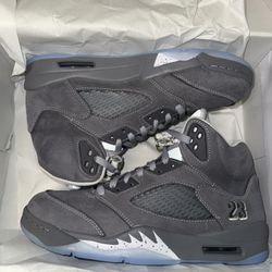 Jordan 5 Wolf Grey Mens Size 12 Available 