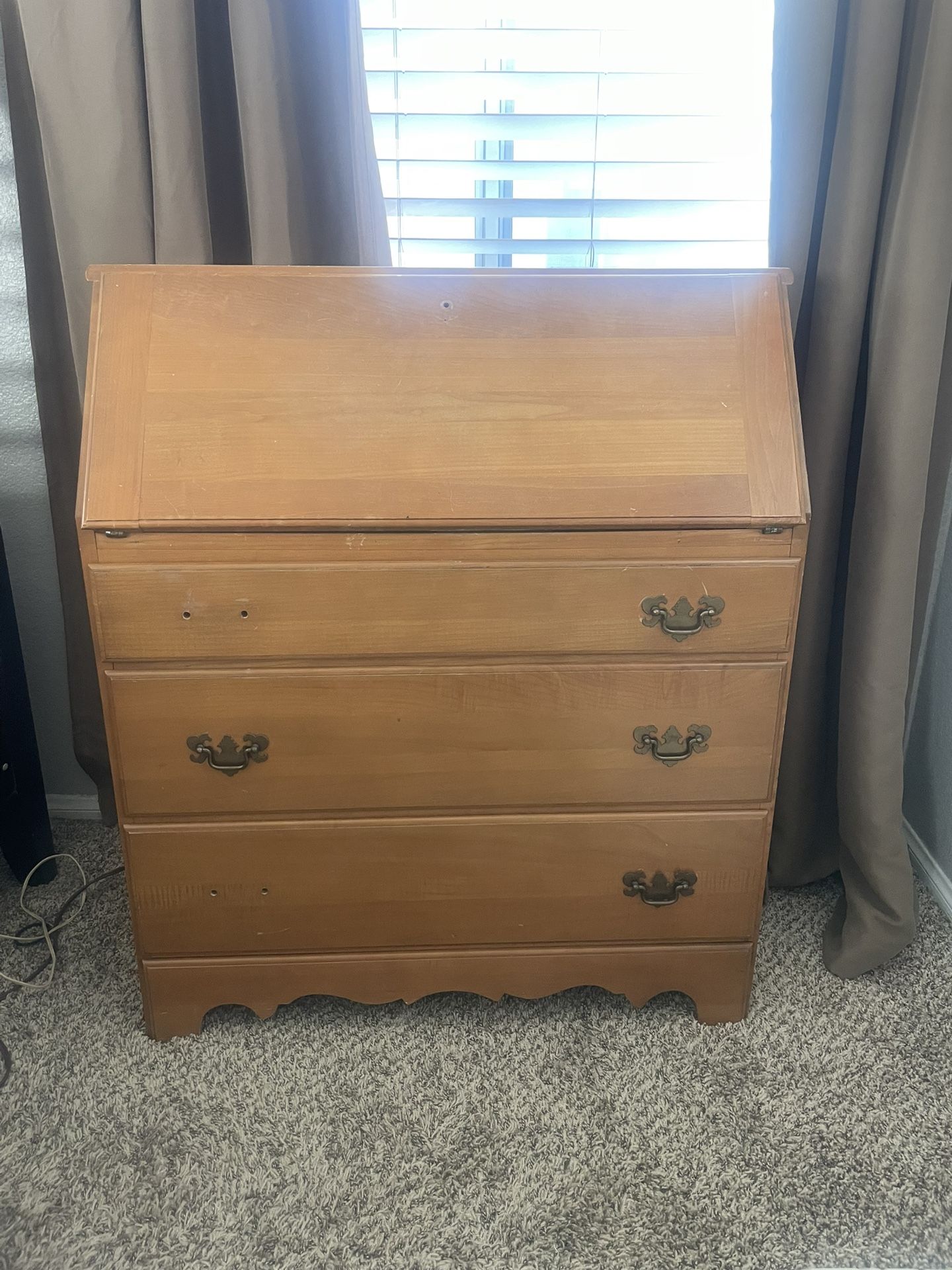 Dresser w/ Desk Top
