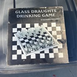 Chessboard Shot Glass Kit. 