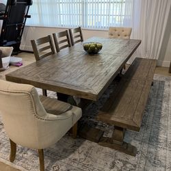 Dining Room Table And Chairs