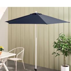 New 7.5 FT Black Patio Umbrella Outdoor Market Shade New Sealed