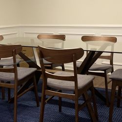 Glass Dining Table (without chairs)