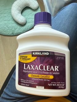 unopened kirkland laxaclear